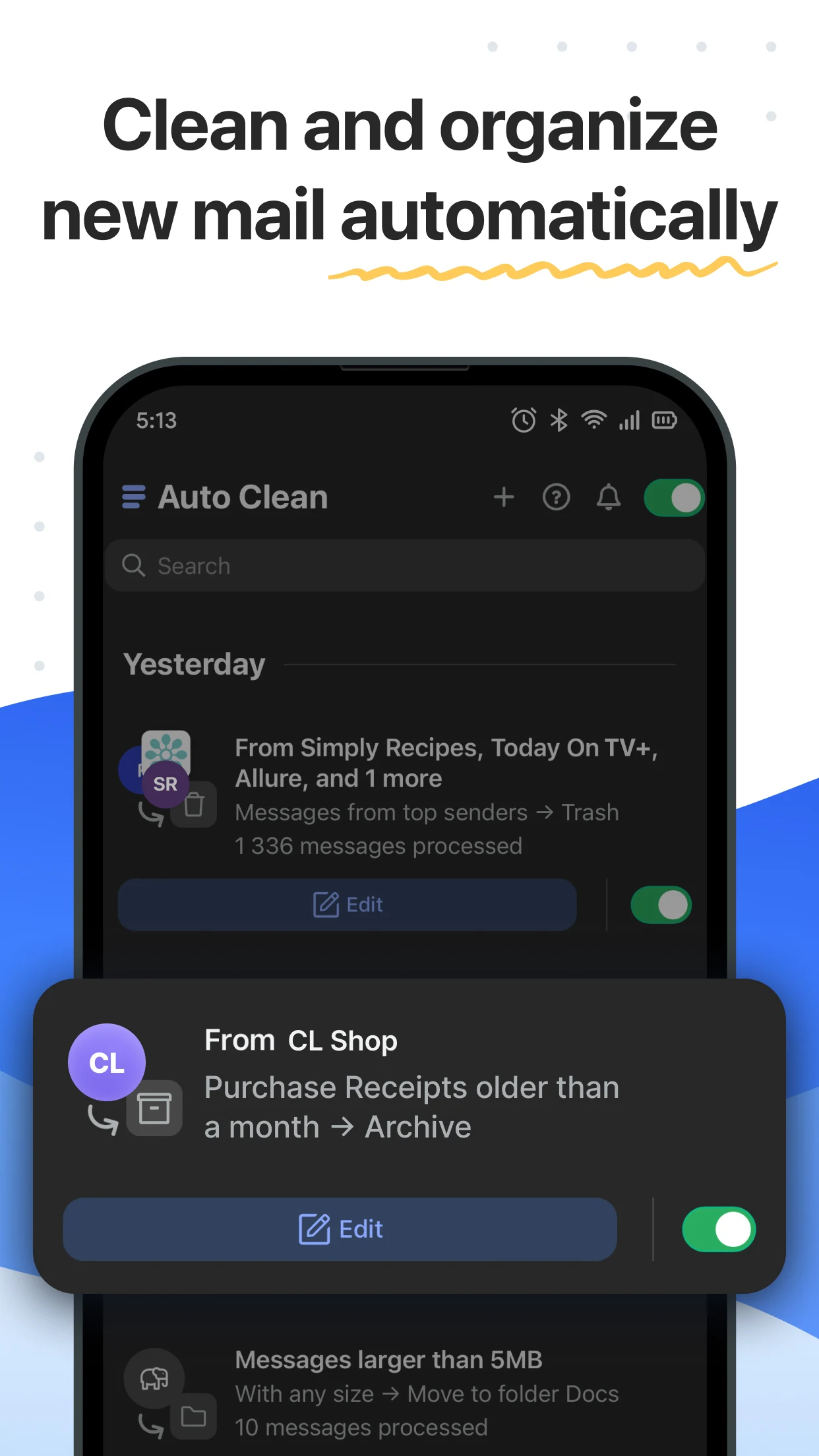 Clean Email: Inbox Cleaner App screenshot
