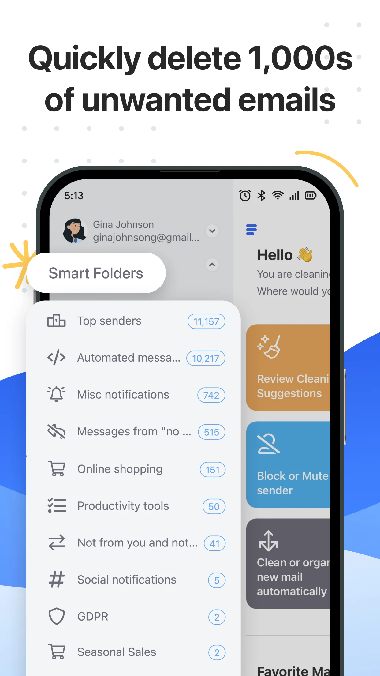 Clean Email: Inbox Cleaner App screenshot