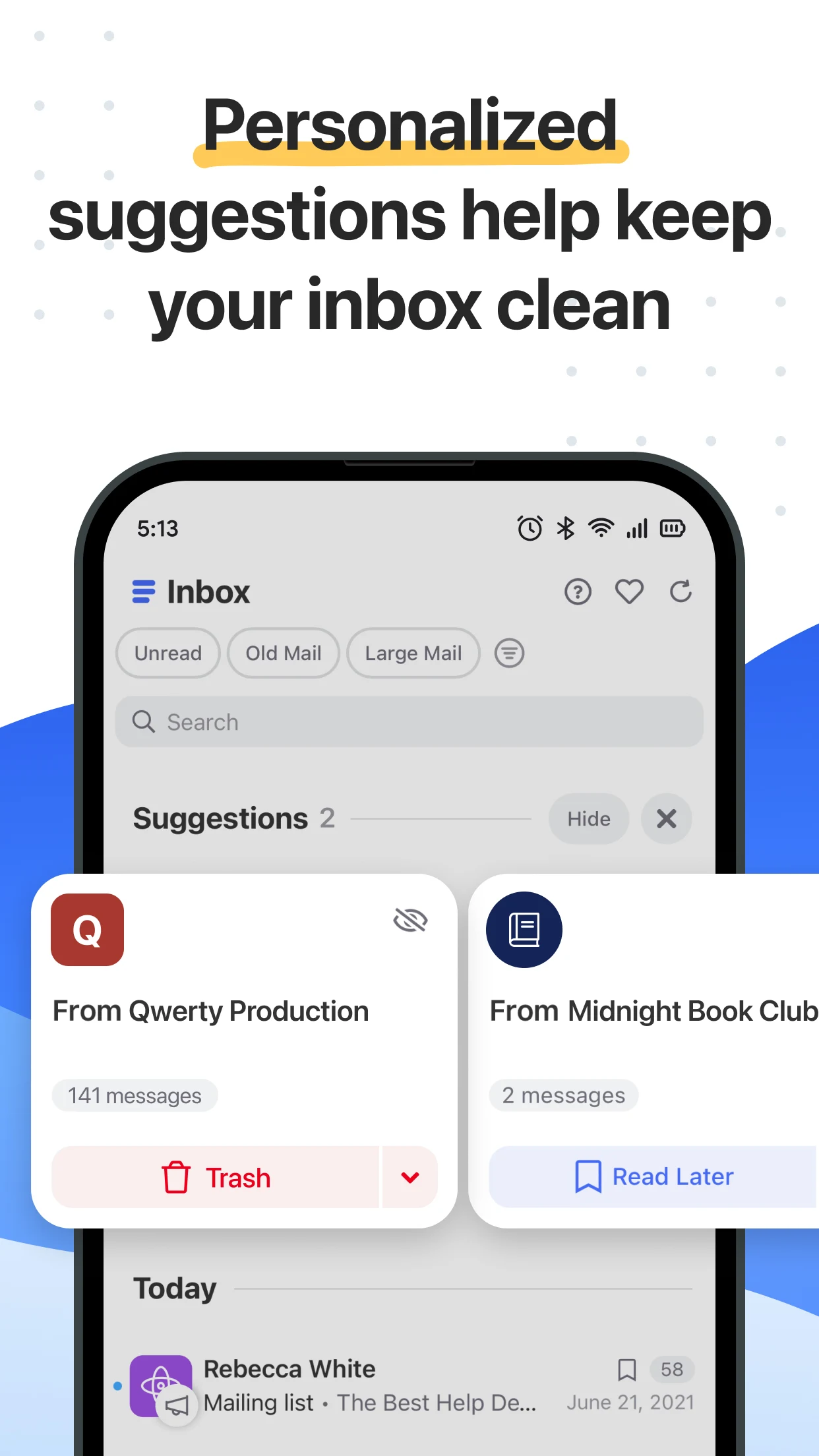 Clean Email: Inbox Cleaner App screenshot