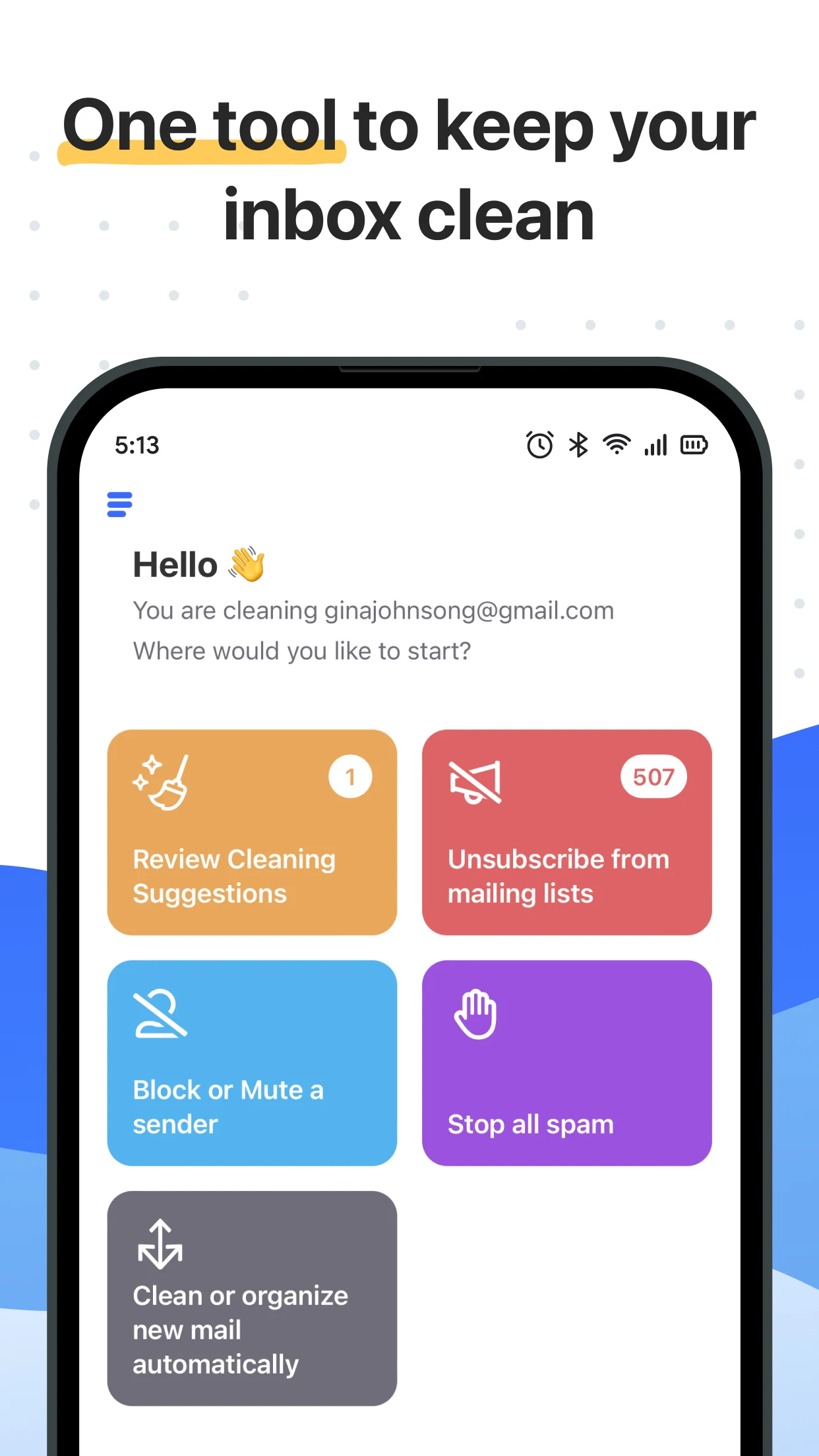 Clean Email: Inbox Cleaner App screenshot
